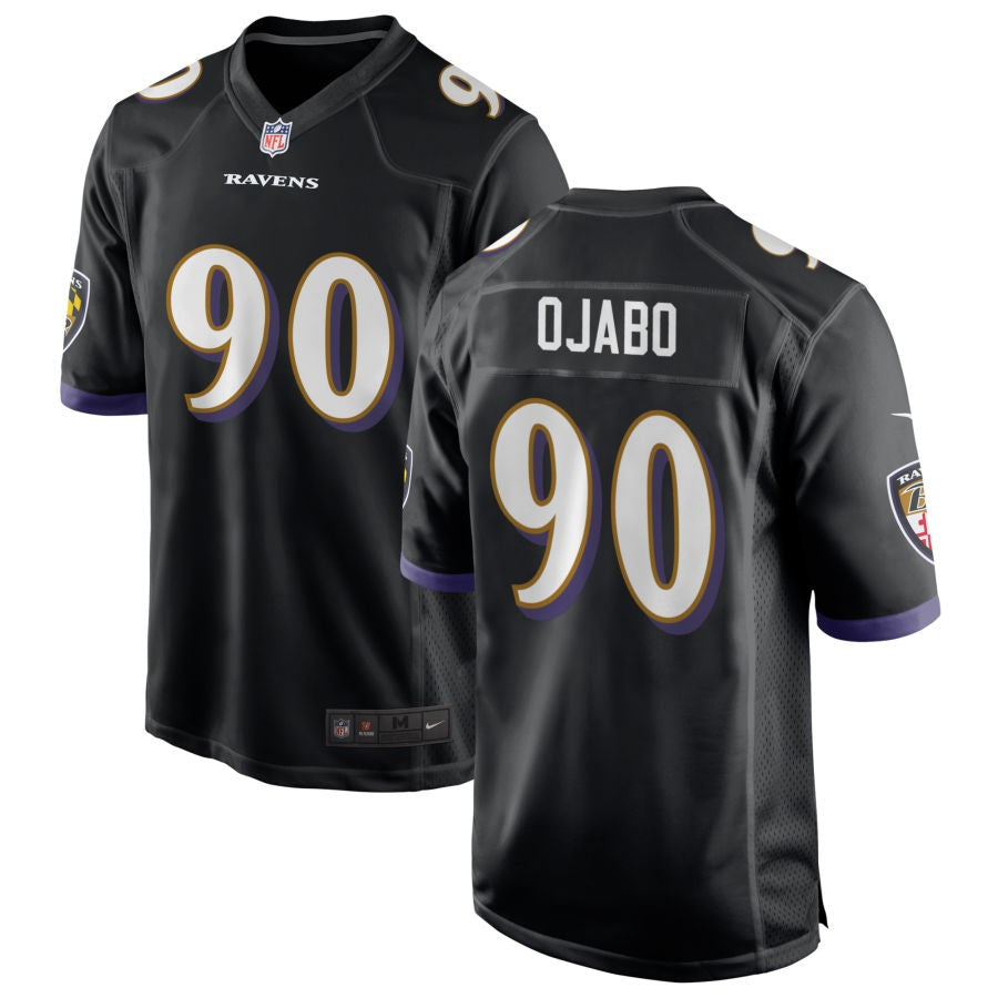 David Ojabo Baltimore Ravens Nike Alternate Game Jersey - Black